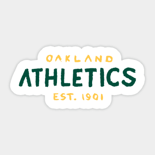 Oakland Athletiiiics Sticker